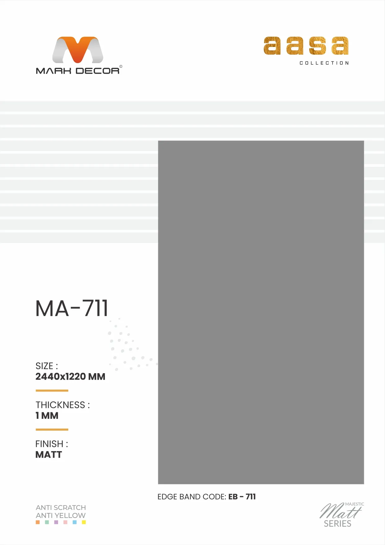 MA-711 AASA Panel Design
